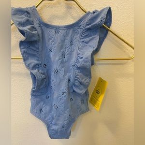 NWT Baby Gap Blue Swimsuit